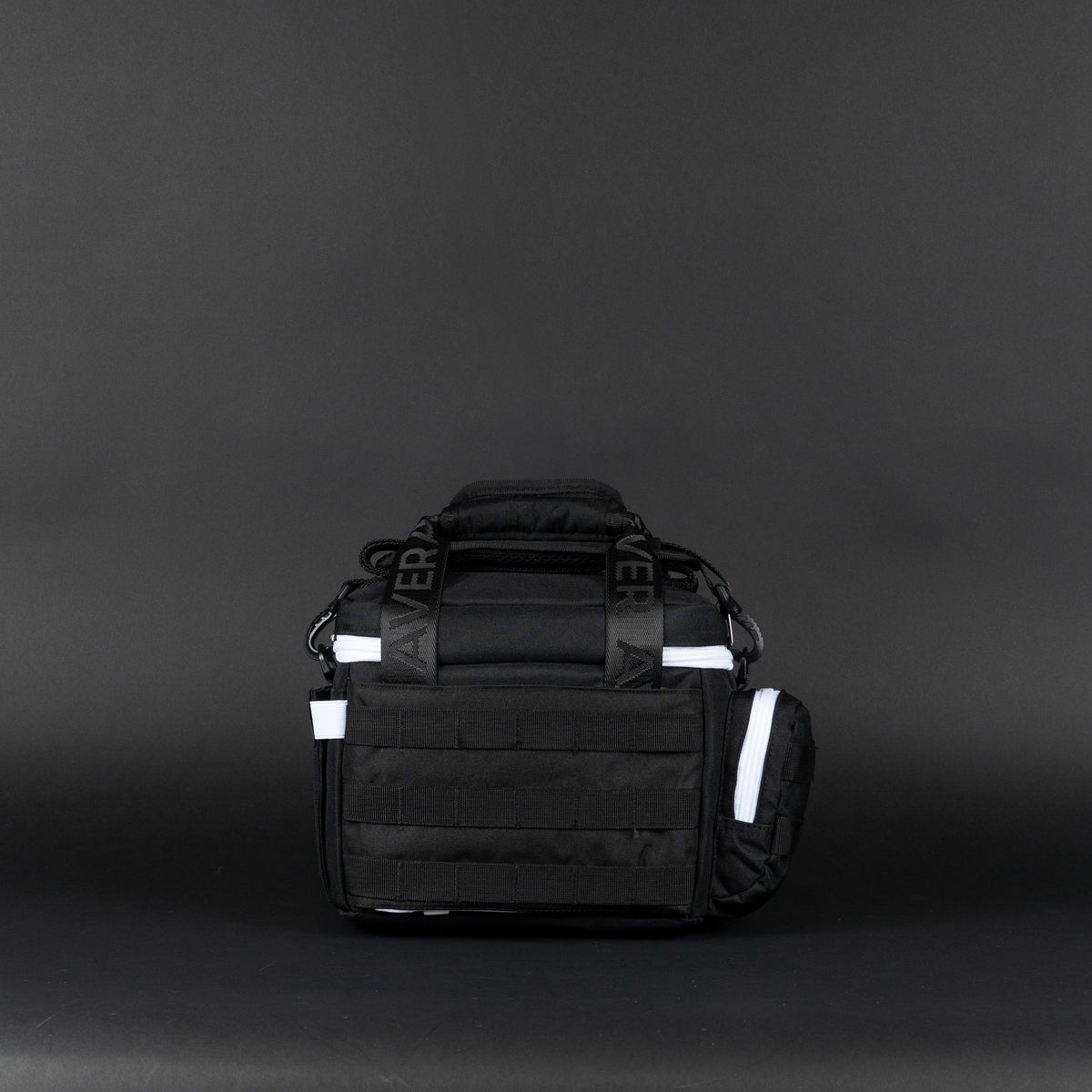 9L Alpha Black with White Accents Mini Tactical Lunch Box - Image 6