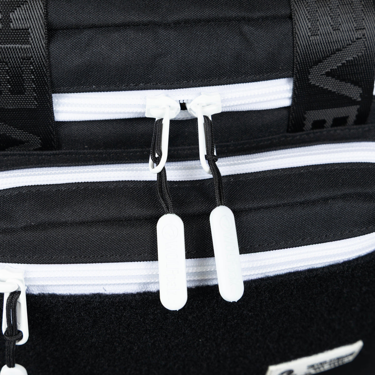 9L Alpha Black with White Accents Mini Tactical Lunch Box - Image 8