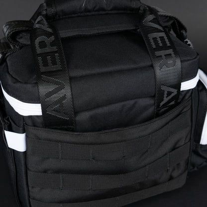 9L Alpha Black with White Accents Mini Tactical Lunch Box - Image 12