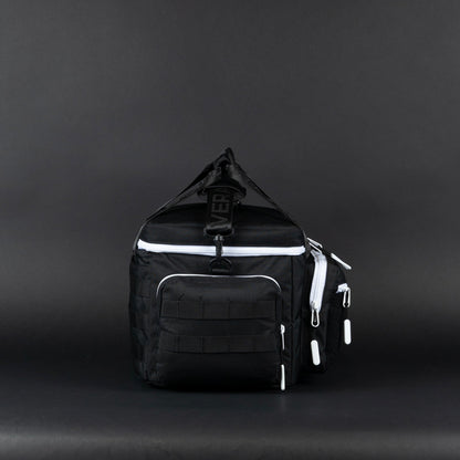 20L Alpha Black with White Accents Tactical Lunch Box - Image 4