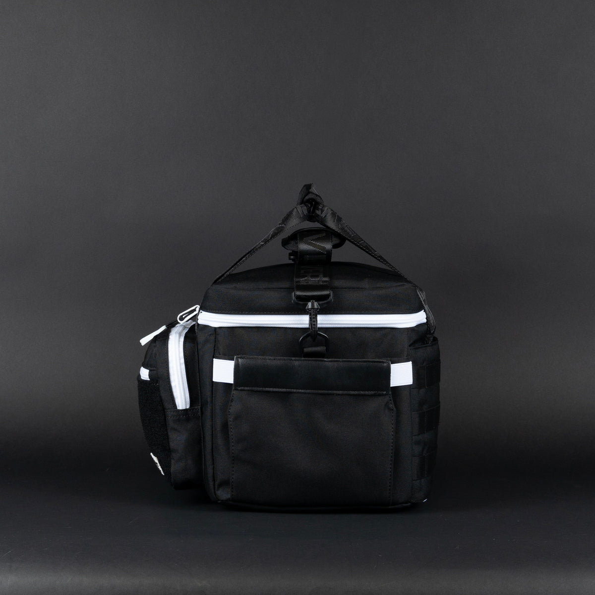 20L Alpha Black with White Accents Tactical Lunch Box - Image 5