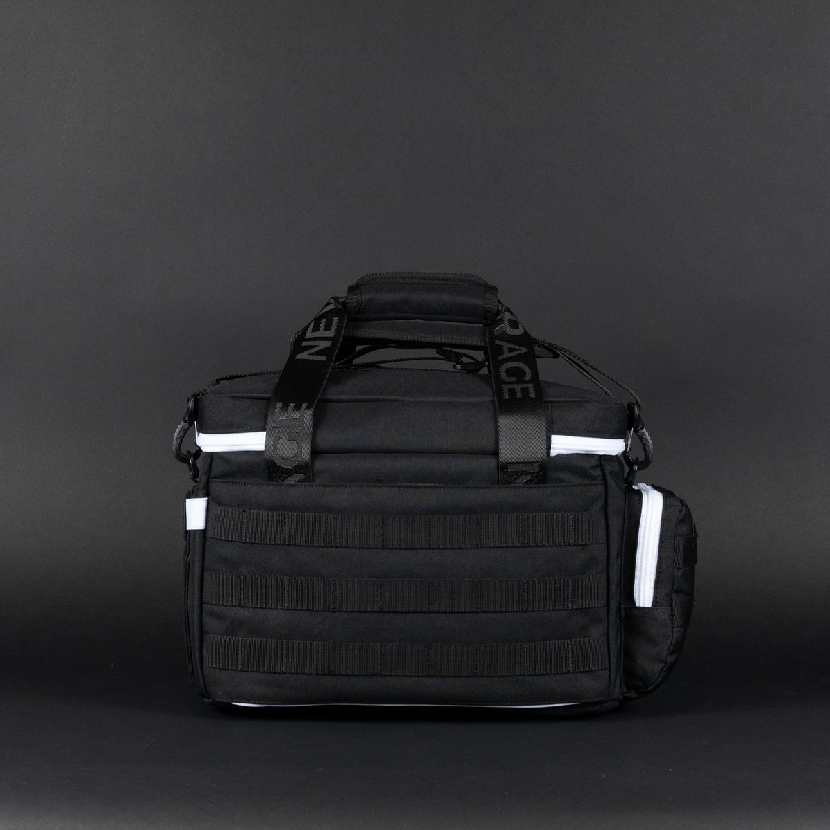 20L Alpha Black with White Accents Tactical Lunch Box - Image 6