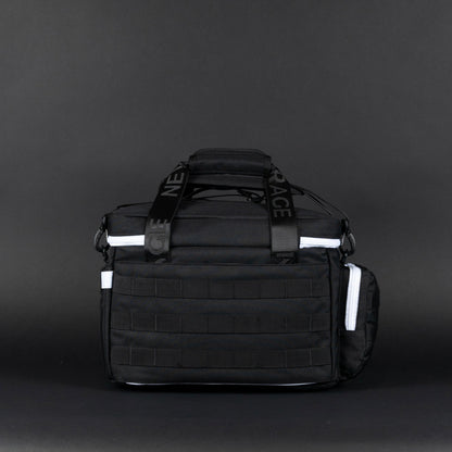 20L Alpha Black with White Accents Tactical Lunch Box - Image 6
