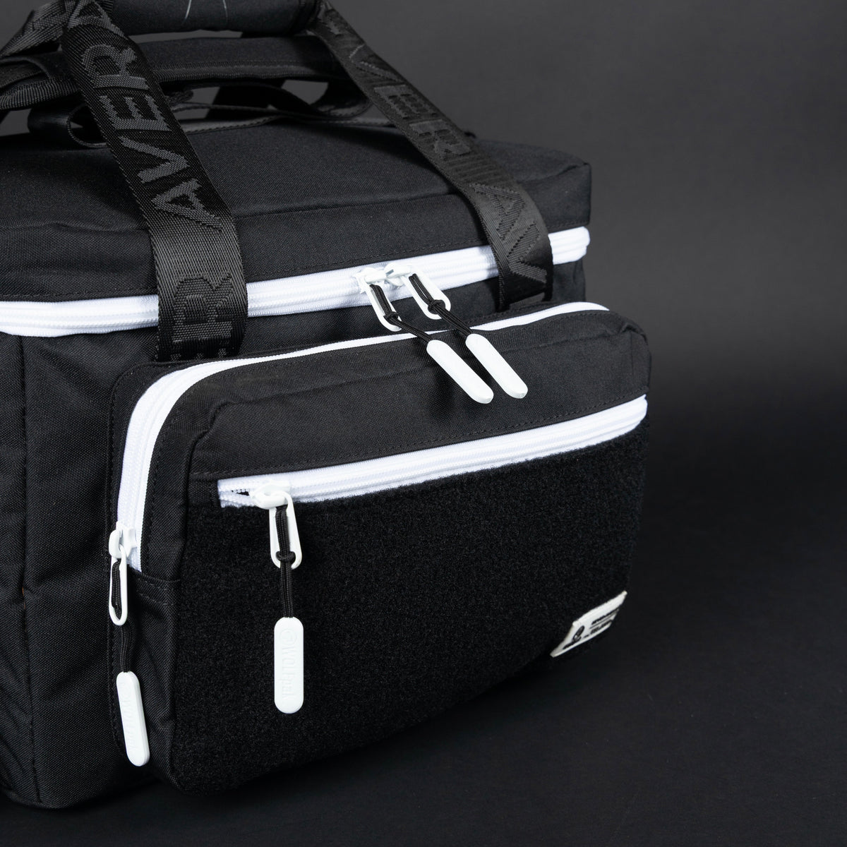 20L Alpha Black with White Accents Tactical Lunch Box - Image 7