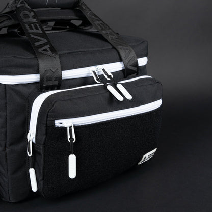 20L Alpha Black with White Accents Tactical Lunch Box - Image 7