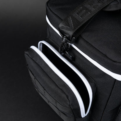 20L Alpha Black with White Accents Tactical Lunch Box - Image 10