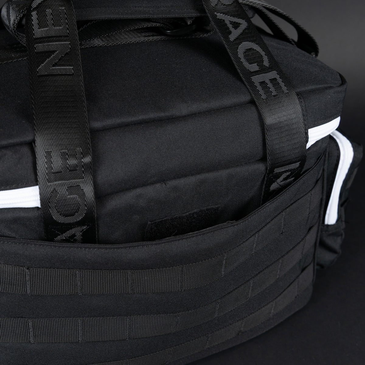 20L Alpha Black with White Accents Tactical Lunch Box - Image 12
