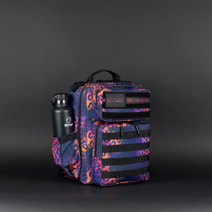 15L Backpack Neon Leopard - Image 9