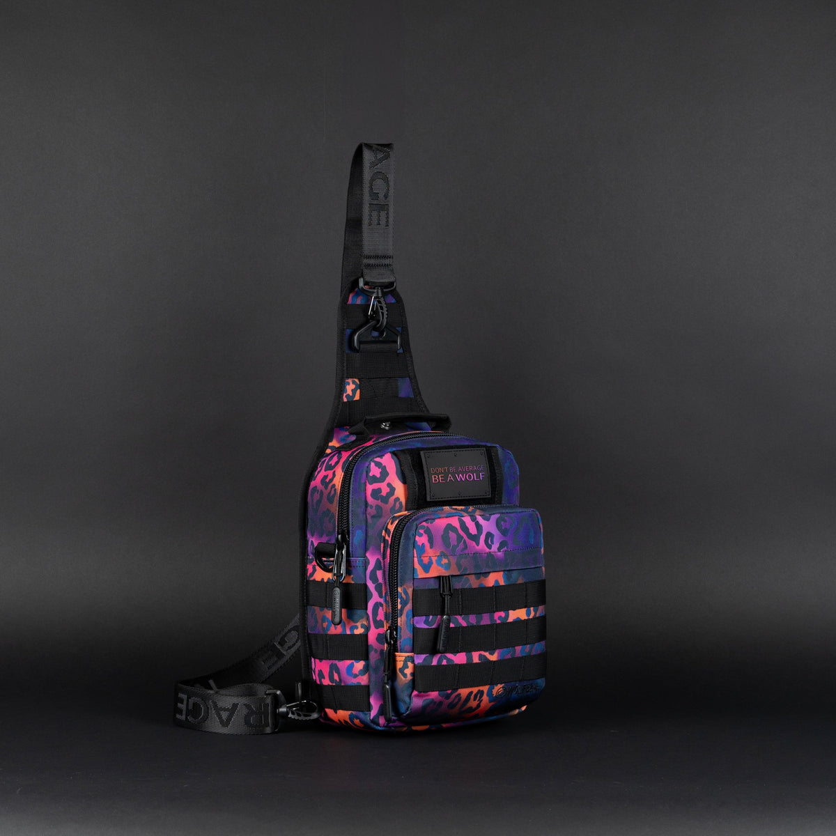 9L Tactical Sling Bag Neon Leopard - Image 8