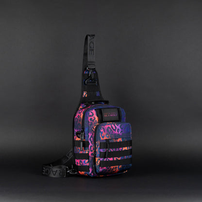 9L Tactical Sling Bag Neon Leopard - Image 8