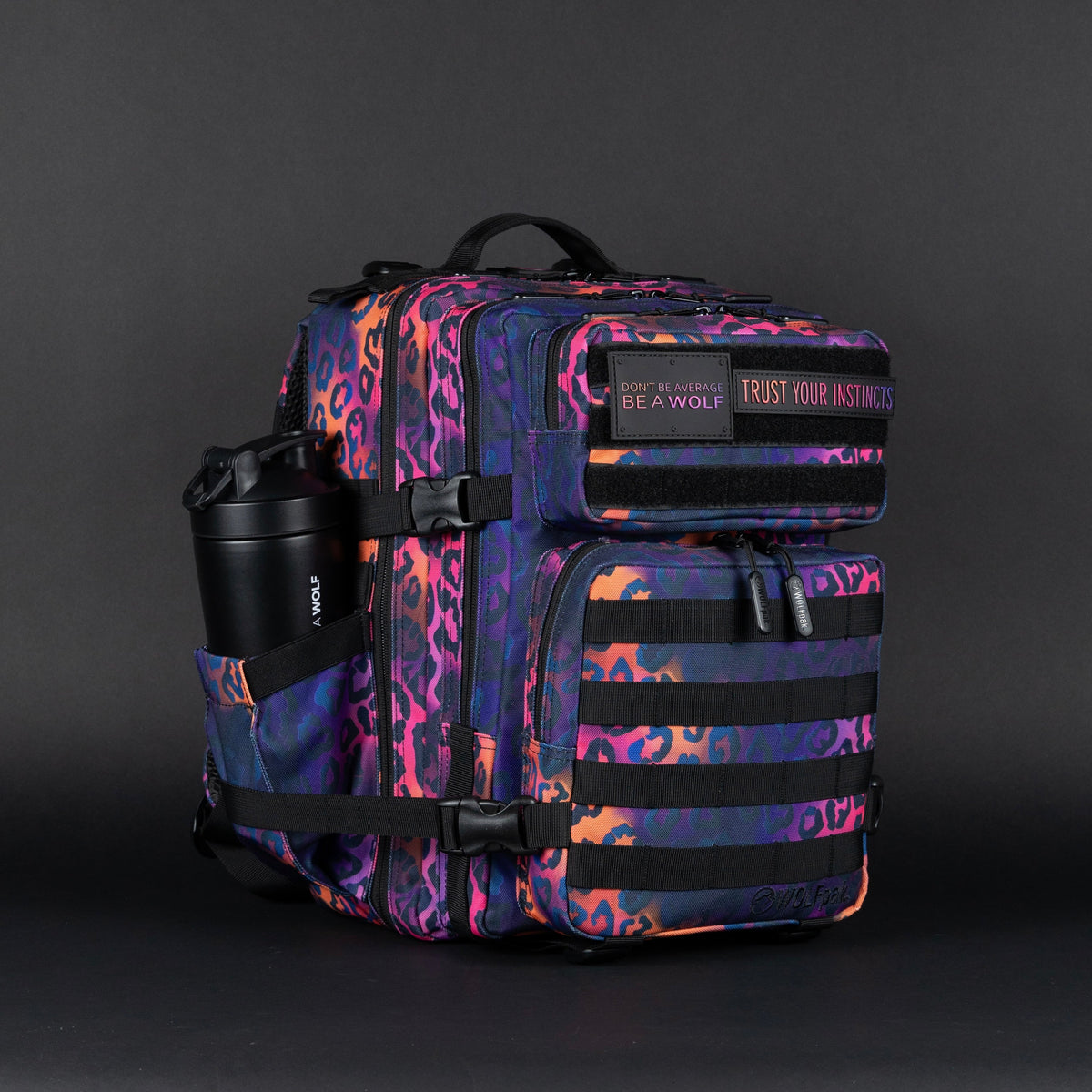 25L Backpack Neon Leopard - Image 8