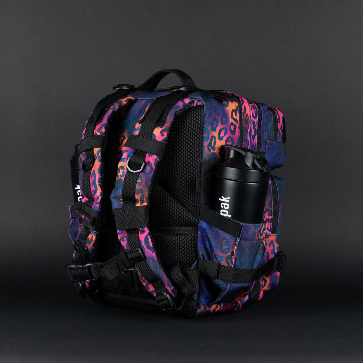 25L Backpack Neon Leopard - Image 9