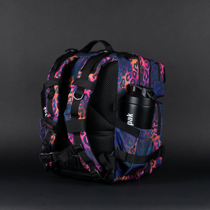25L Backpack Neon Leopard - Image 9