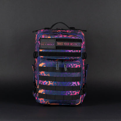 25L Backpack Neon Leopard - Image 11