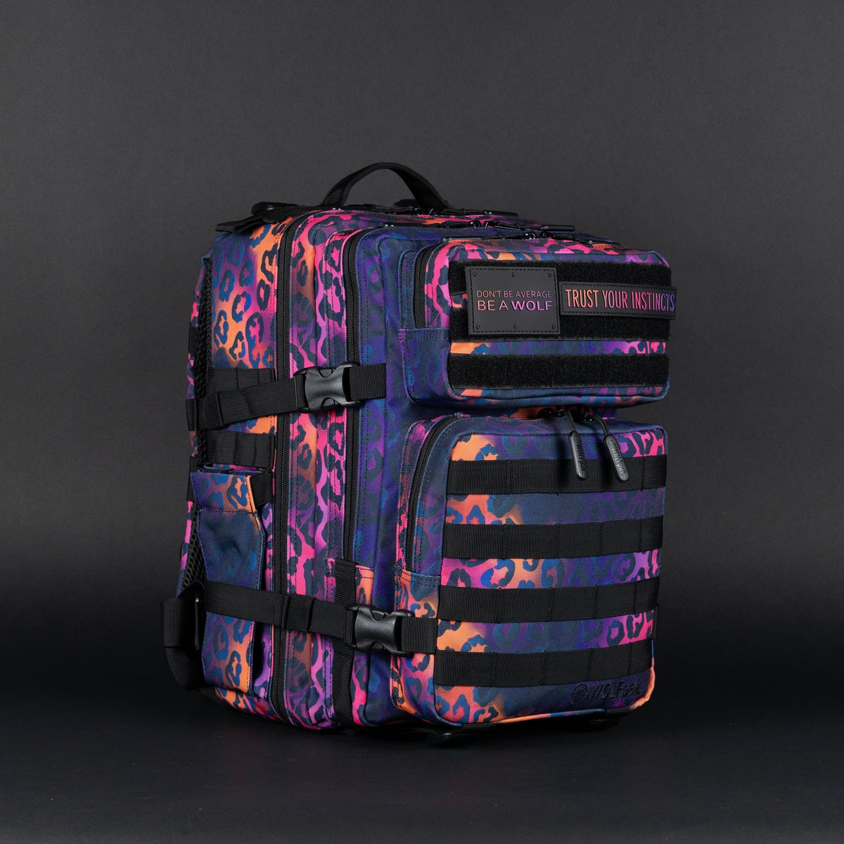 25L Backpack Neon Leopard - Image 12