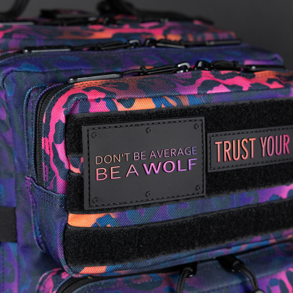 25L Backpack Neon Leopard - Image 13