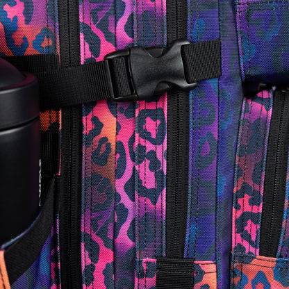 25L Backpack Neon Leopard - Image 15