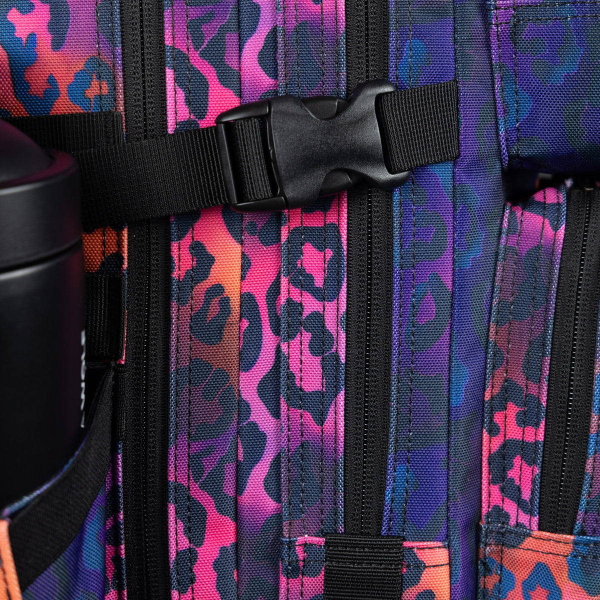 45L Backpack Neon Leopard - Image 16