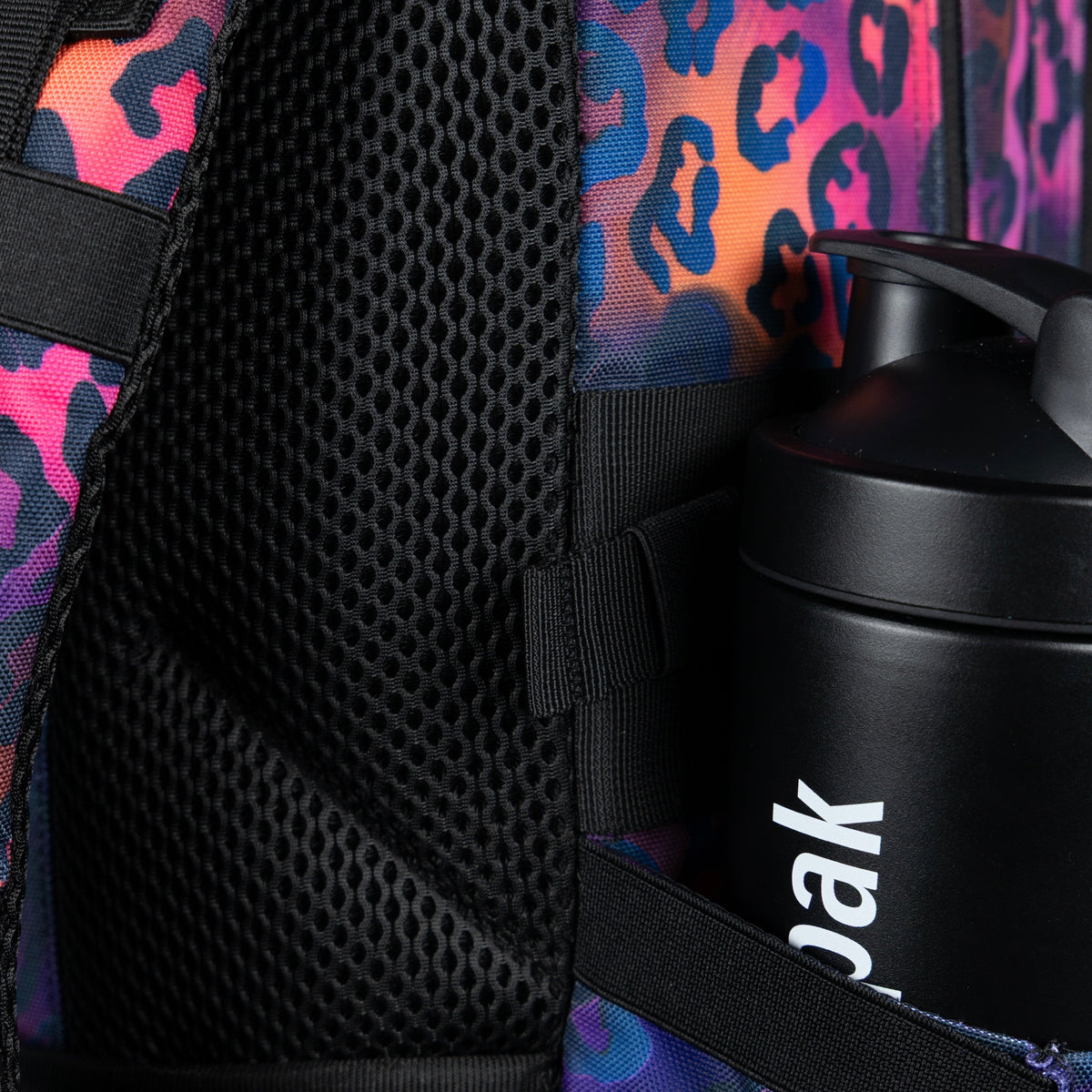 25L Backpack Neon Leopard - Image 17