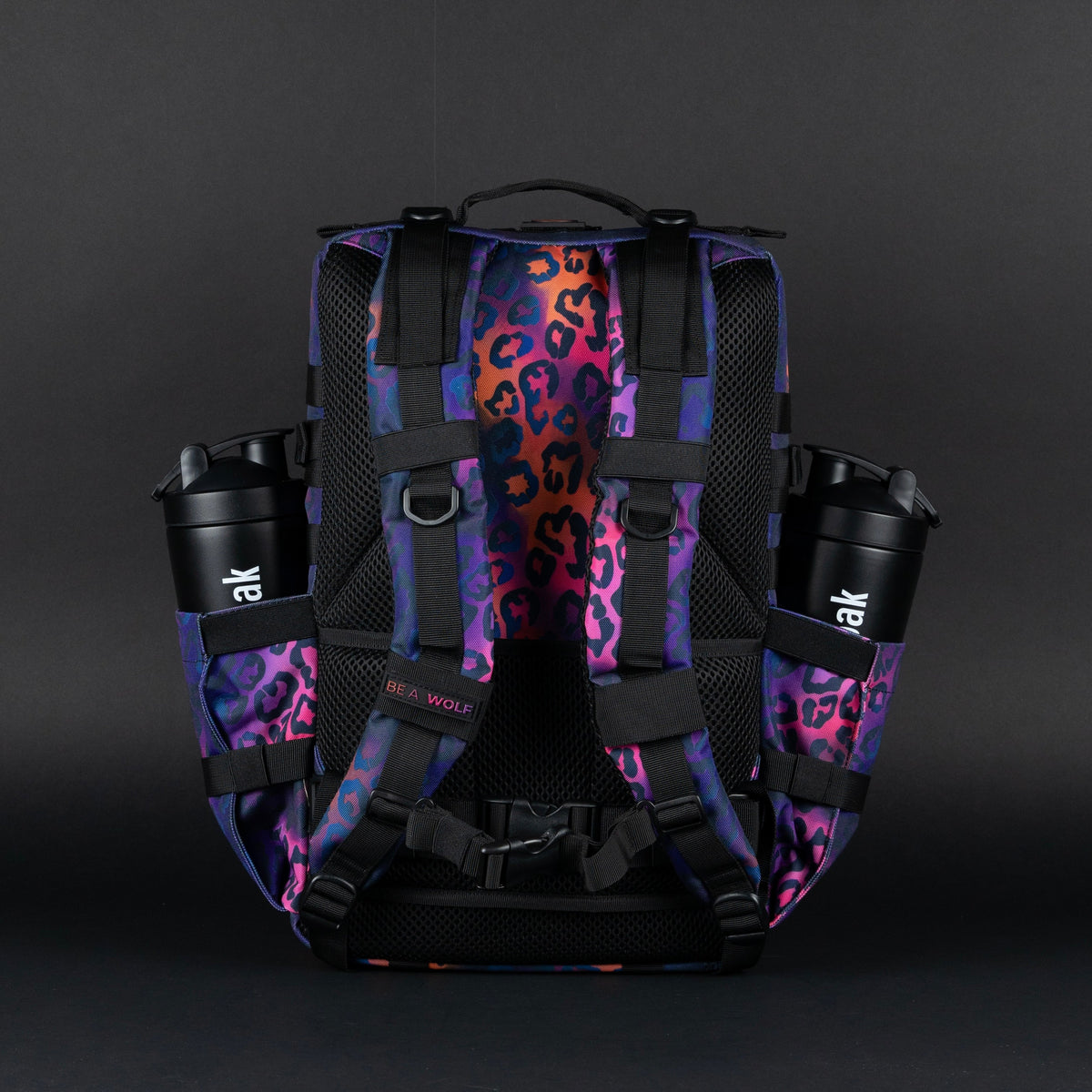 45L Backpack Neon Leopard - Image 10