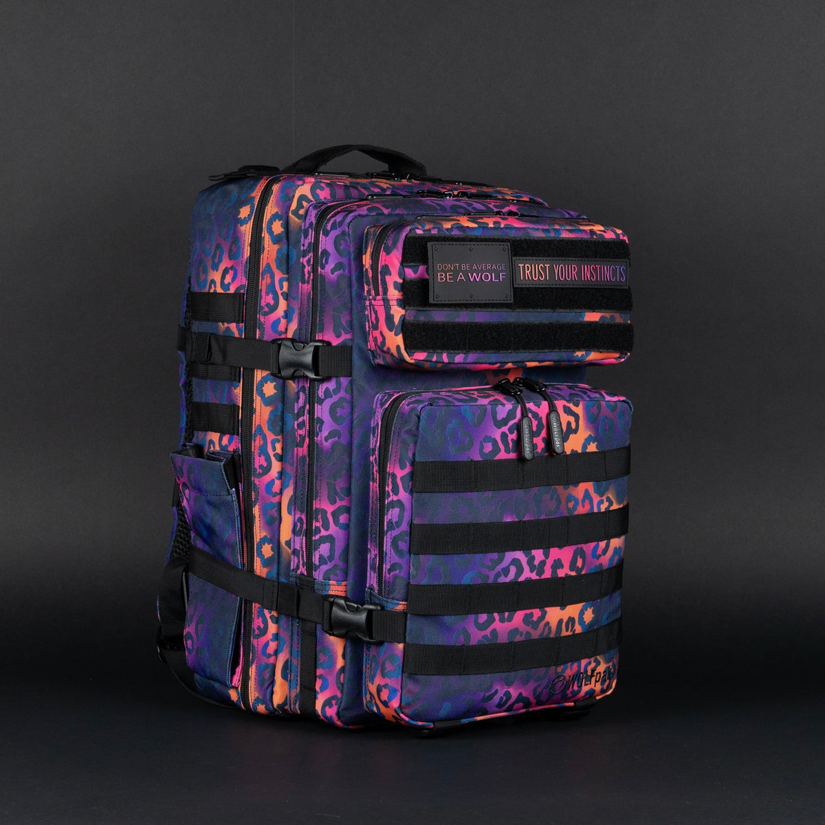 45L Backpack Neon Leopard - Image 12