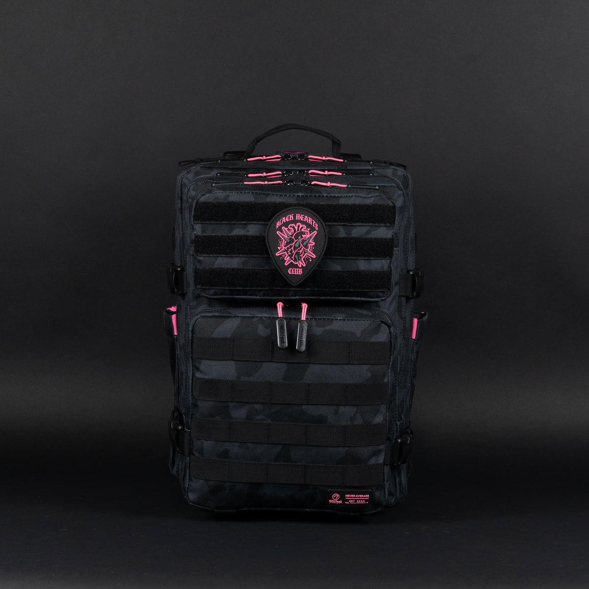 35L Backpack Black Hearts - Image 11