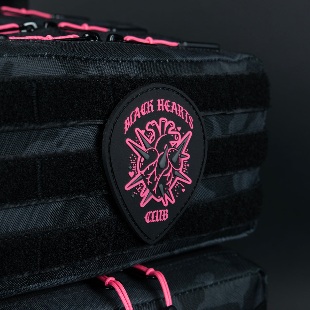 35L Backpack Black Hearts - Image 13
