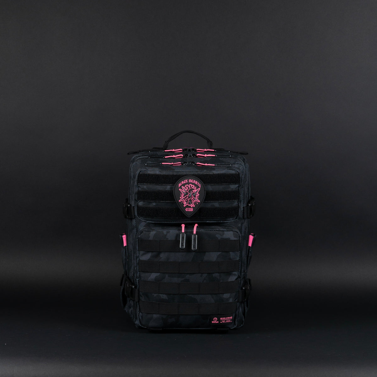 25L Backpack Black Hearts - Image 10
