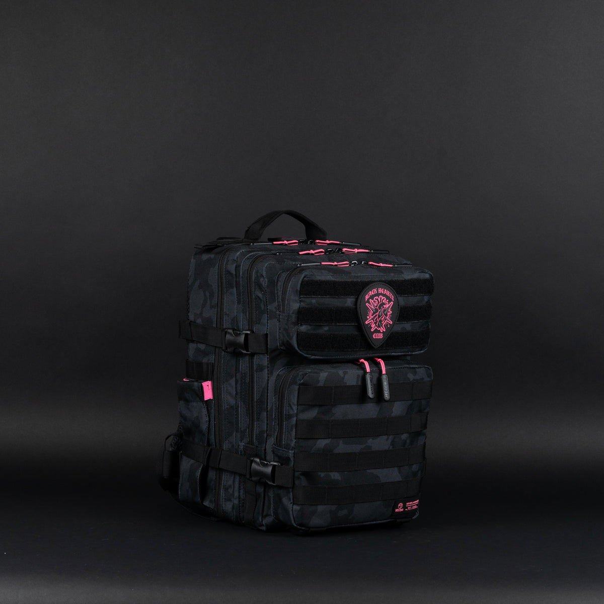 25L Backpack Black Hearts - Image 12