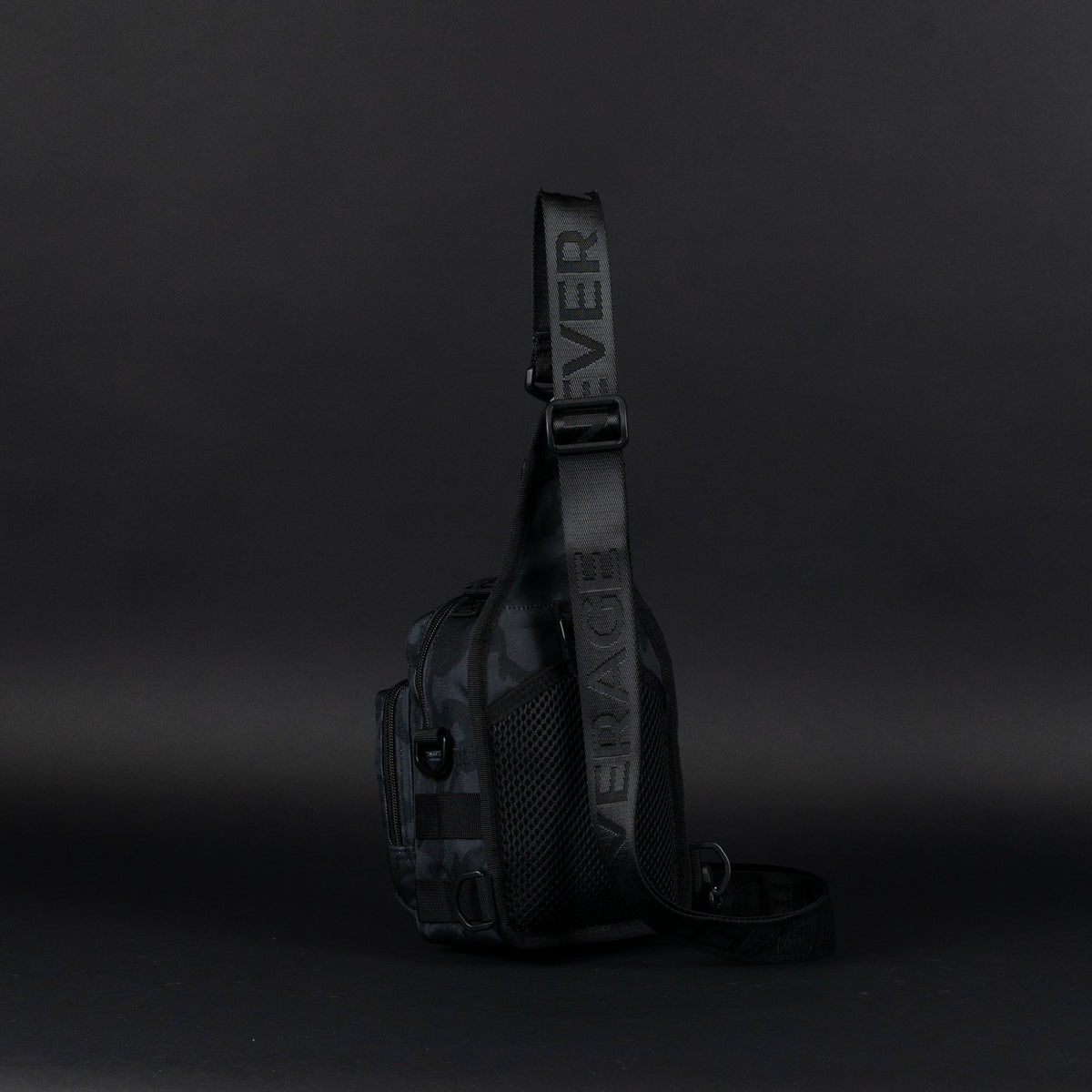 4L Mini Tactical Sling Bag Black Hearts - Image 9