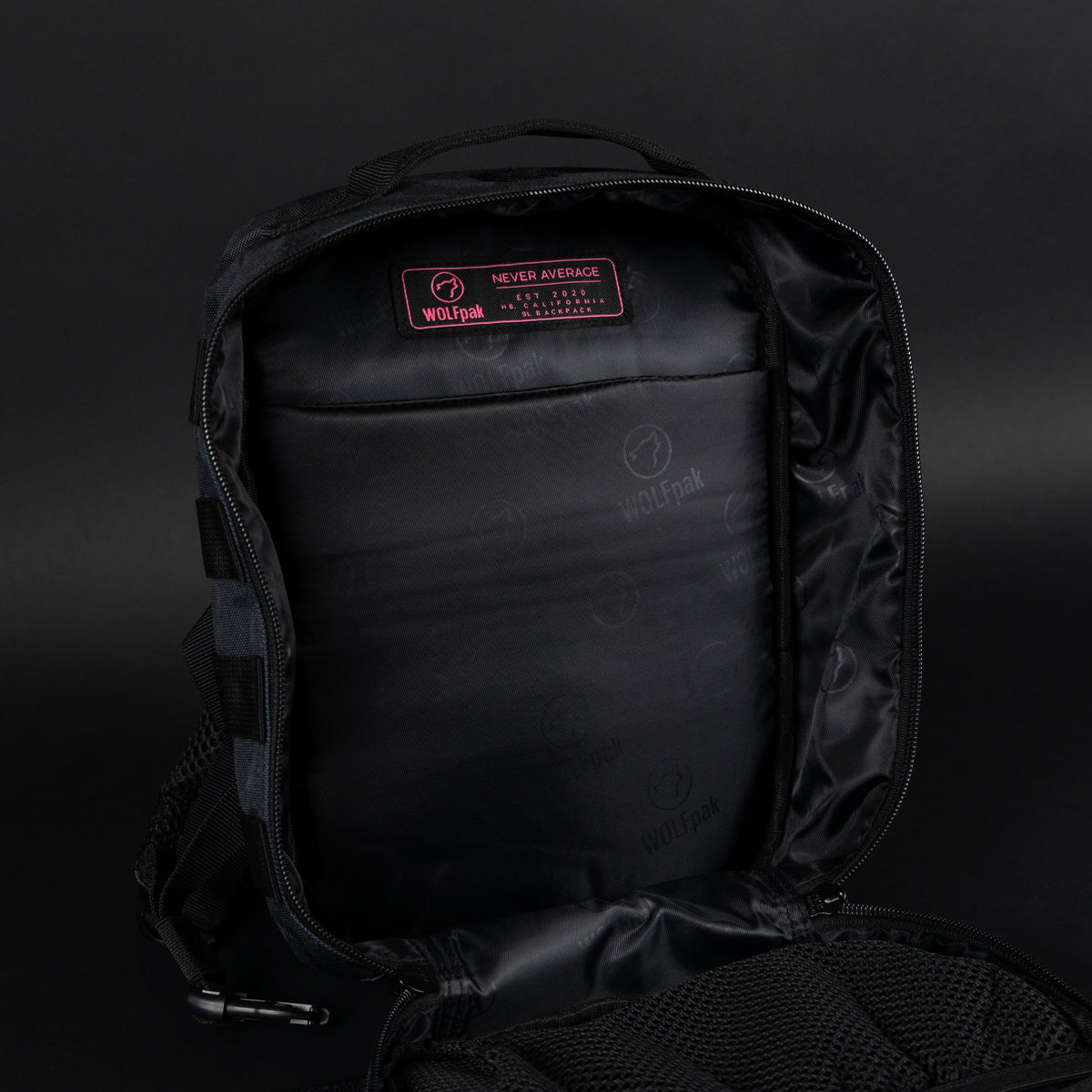 25L Backpack Black Hearts - Image 19