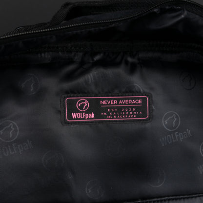 35L Backpack Black Hearts - Image 20