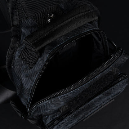 4L Mini Tactical Sling Bag Black Hearts - Image 12