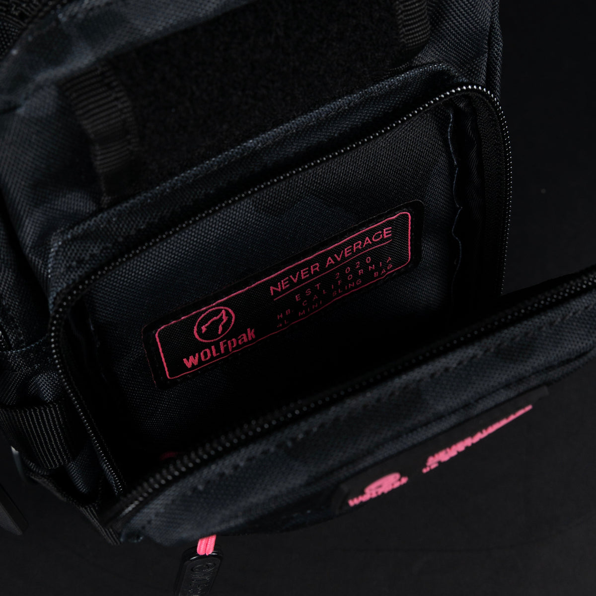 4L Mini Tactical Sling Bag Black Hearts - Image 13