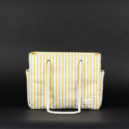Tote Bag Yellow Stripes - Image 7
