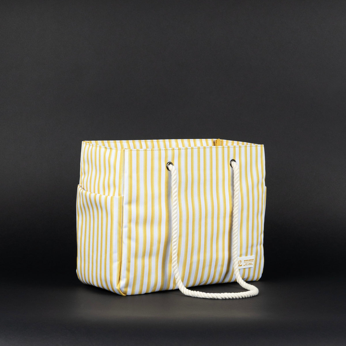 Tote Bag Yellow Stripes - Image 8