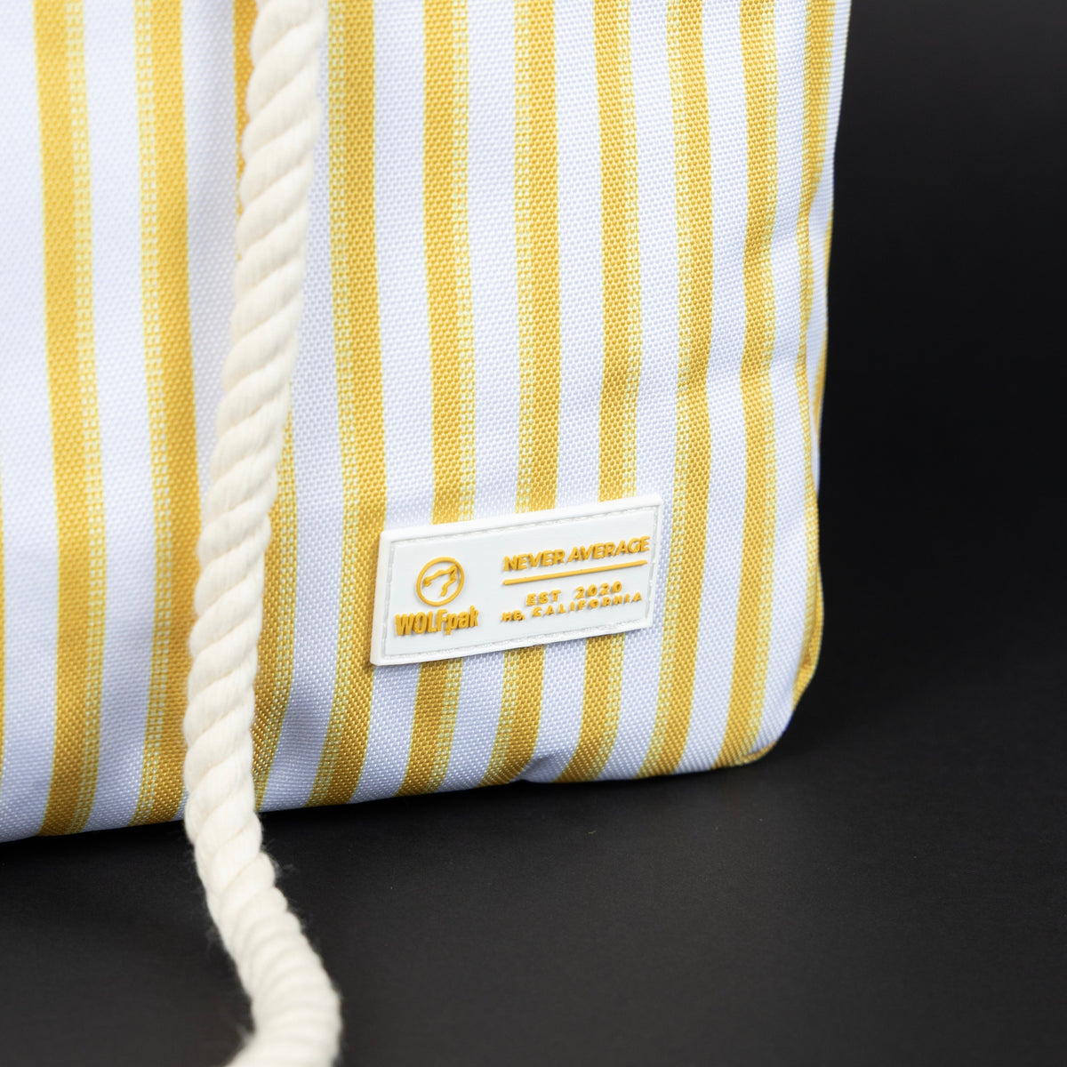 Tote Bag Yellow Stripes - Image 11