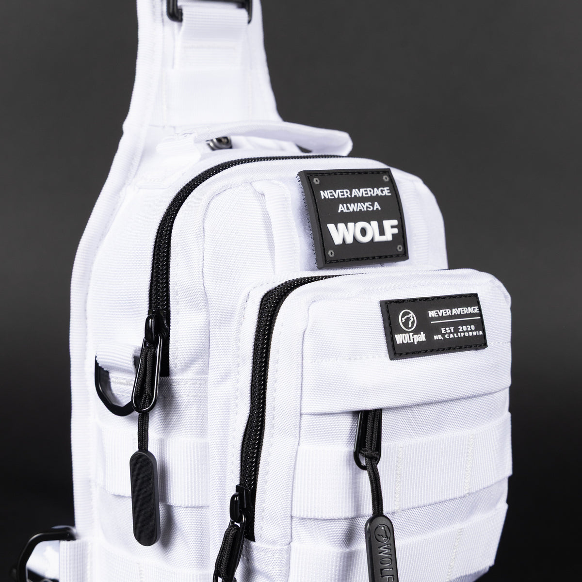 4L Mini Tactical Sling Bag Polar White - Image 6