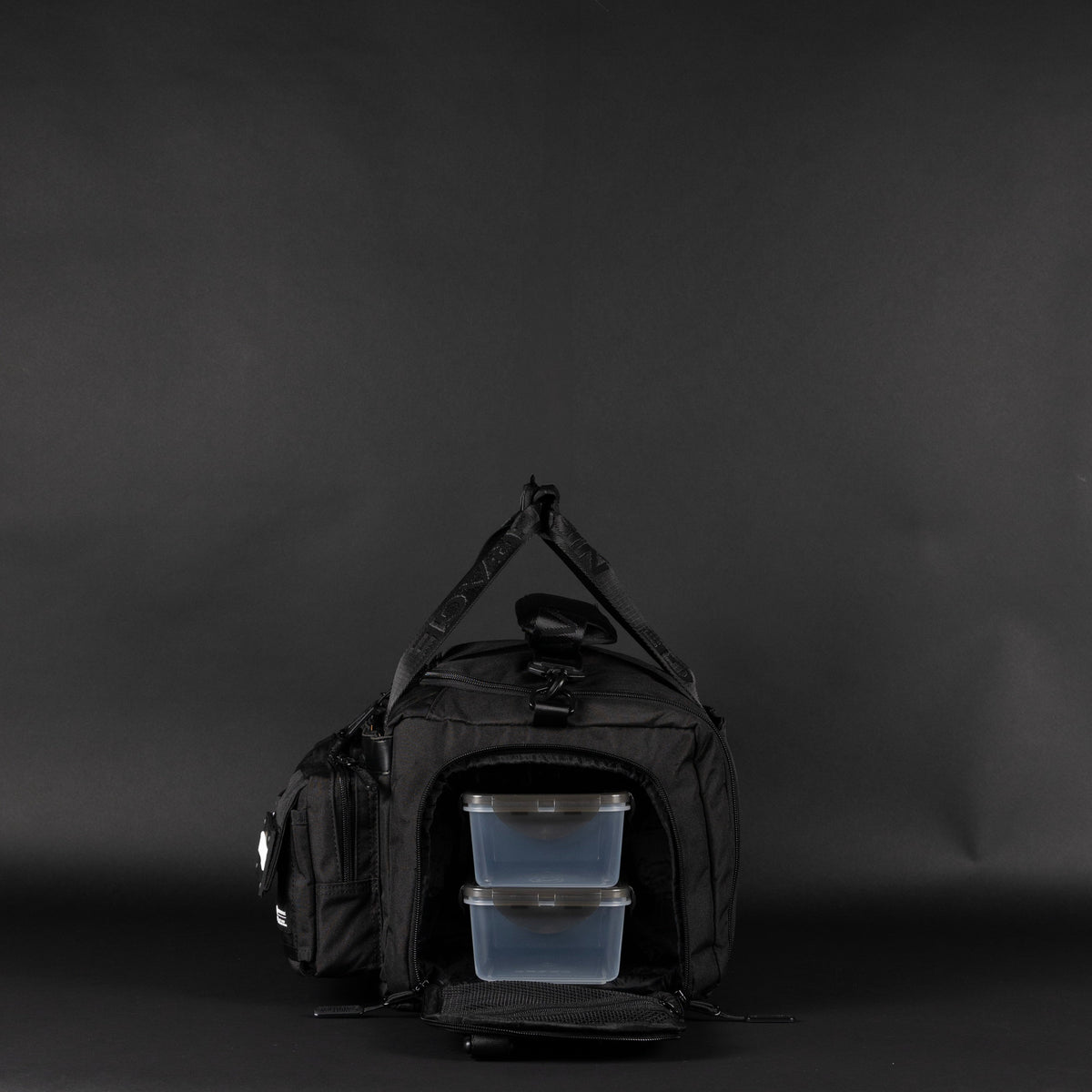 30L Perfect Meal Management Duffle Bag Alpha Black - Image 10