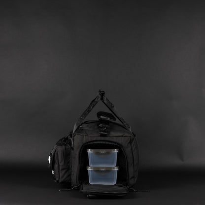 30L Perfect Meal Management Duffle Bag Alpha Black - Image 10