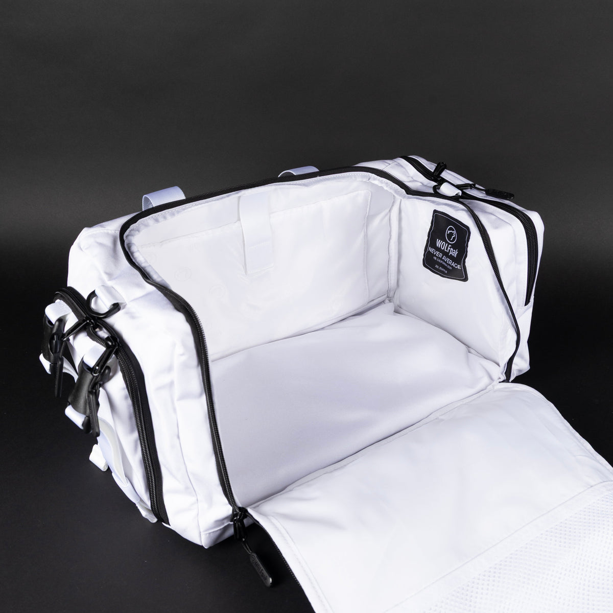 30L Perfect Duffle Bag Polar White - Image 17