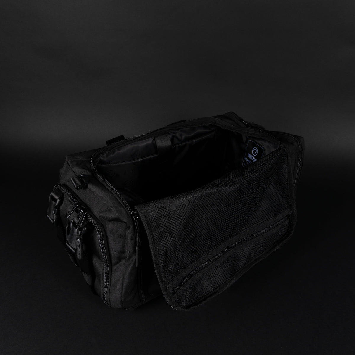 30L Perfect Meal Management Duffle Bag Alpha Black - Image 18