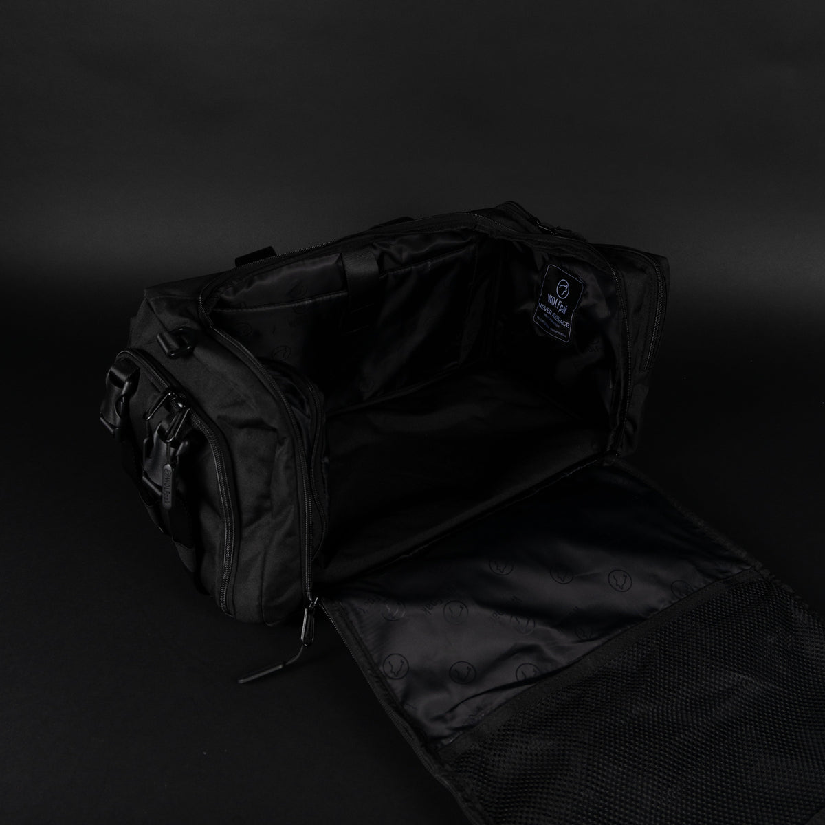 30L Perfect Meal Management Duffle Bag Alpha Black - Image 19