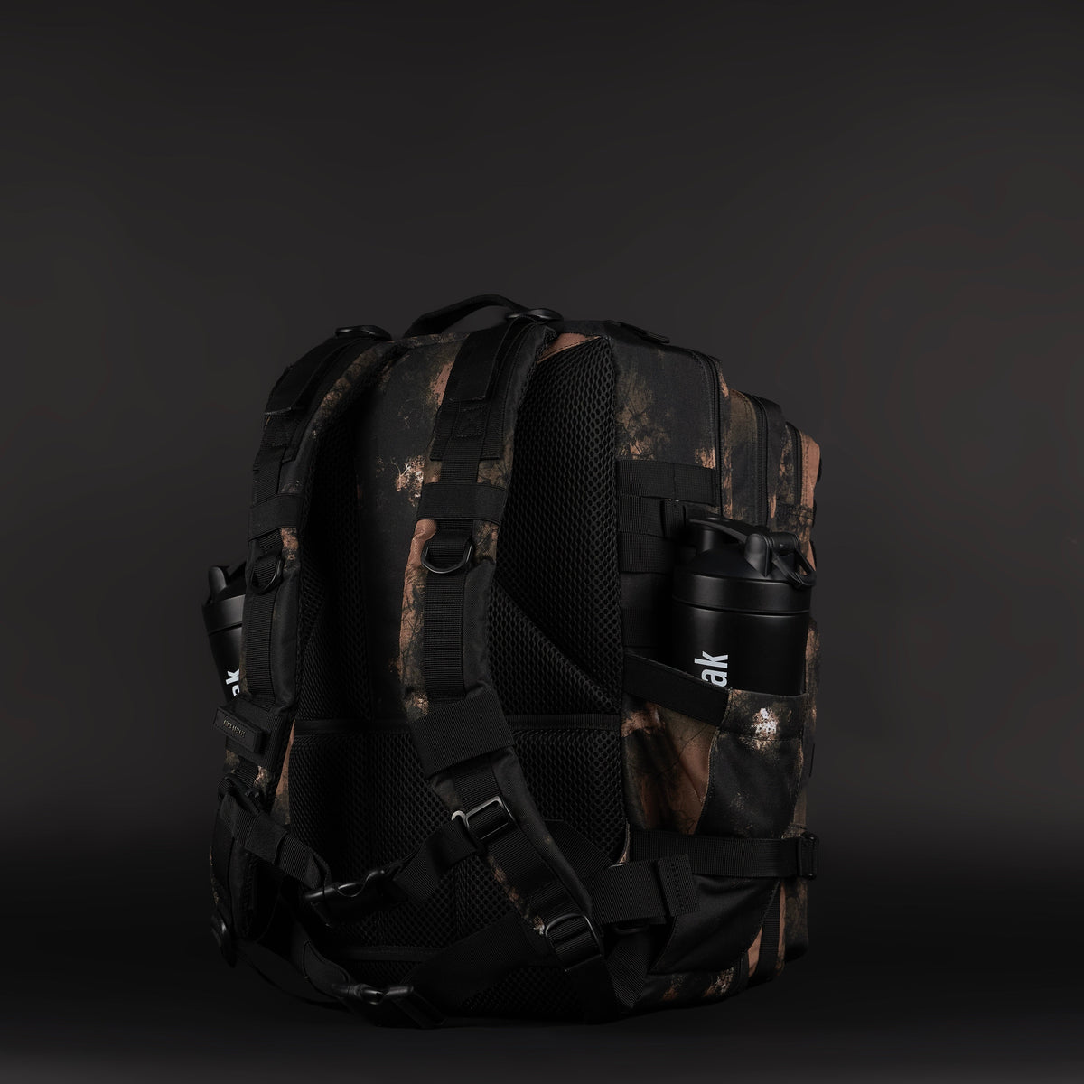45L Backpack Black Steampunk - Image 6