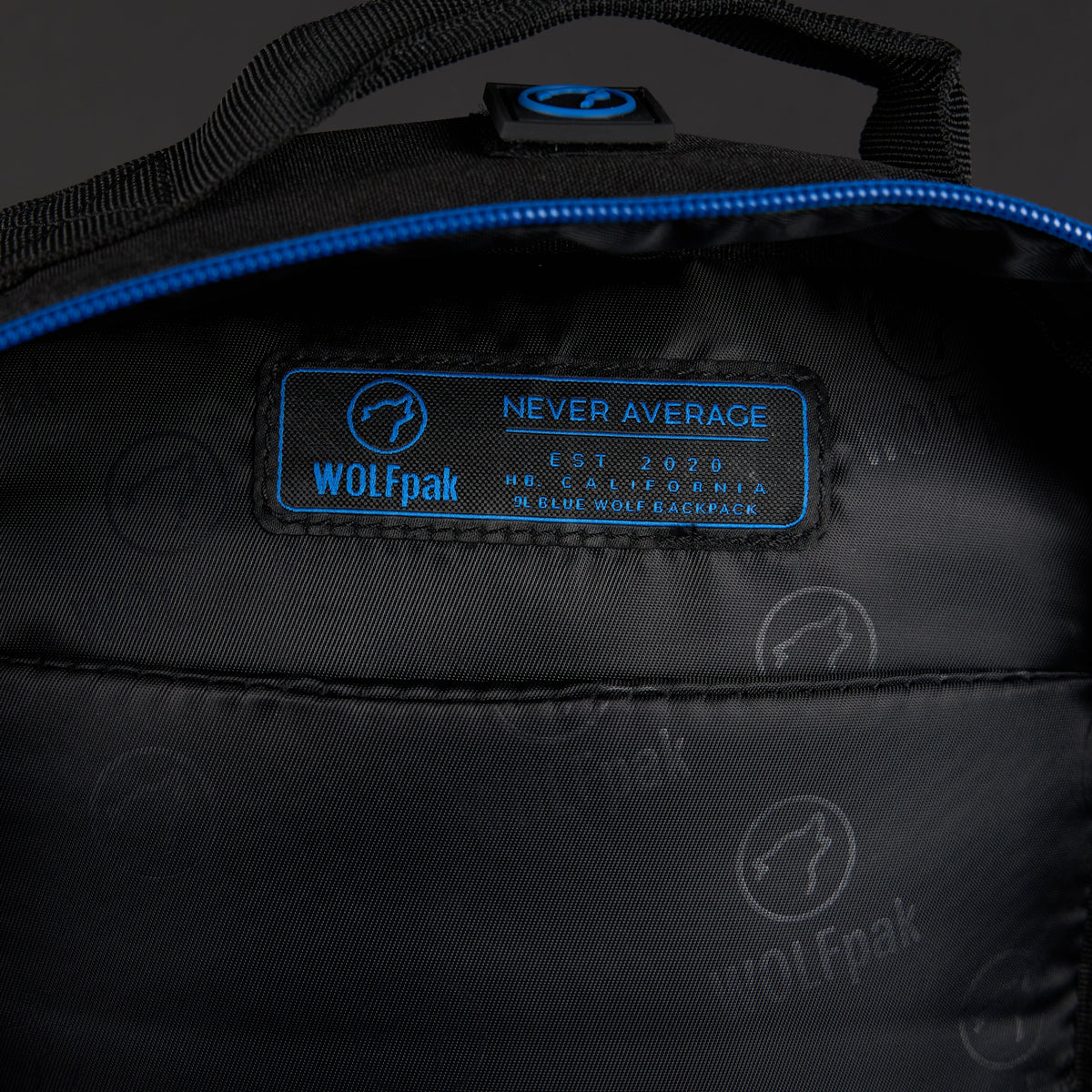 9L Backpack Mini Blue Wolf - Image 17