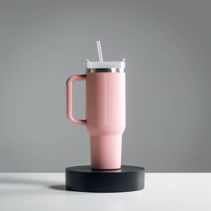 40oz Traveler Cup Pink - Image 2