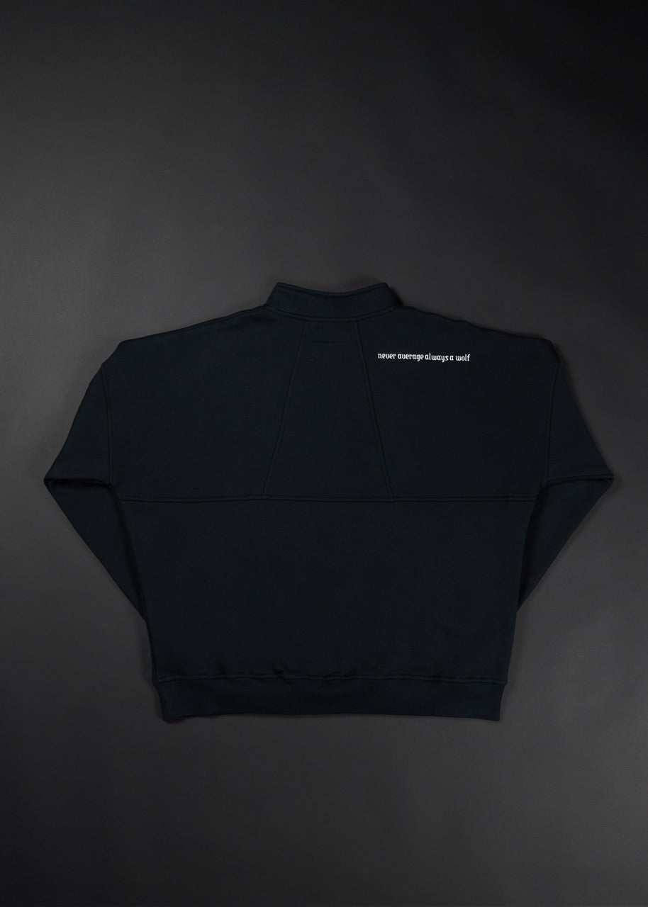 Gothic Black Quarter Zip (SALE) - Image 7
