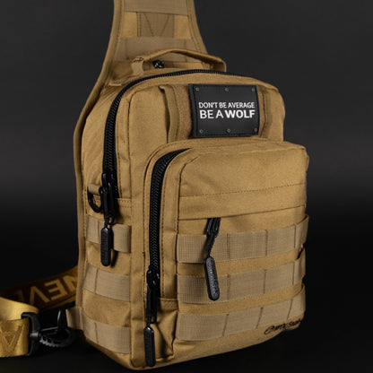 9L Tactical Sling Bag Khaki - Image 6
