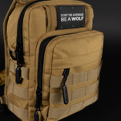 9L Tactical Sling Bag Khaki - Image 9