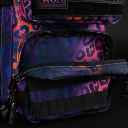9L Backpack Mini Neon Leopard - Image 14